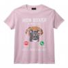 Mon Chien Boxer Appelle Humour Drôle Dog Animal Lover Cadeau T-Shirt - Idée Mignonne pour Amoureux des Chiens et Fans de Chiots Peluches