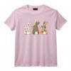 Mignons lapins de Pâques Lapin léopard et lapins à fleurs T-Shirt pour Enfants - 2021 Dessin de Pâques Amusant