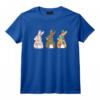 Mignons lapins de Pâques Lapin léopard et lapins à fleurs T-Shirt pour Enfants - 2021 Dessin de Pâques Amusant