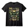 Tableau Papillon d'Inspiration Vintage Coloré T-Shirt - Idée Cadeau pour Amateurs de Nature et Enfants de Jardinage