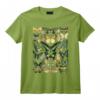 Tableau Papillon d'Inspiration Vintage Coloré T-Shirt - Idée Cadeau pour Amateurs de Nature et Enfants de Jardinage