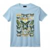 Tableau Papillon d'Inspiration Vintage Coloré T-Shirt - Idée Cadeau pour Amateurs de Nature et Enfants de Jardinage