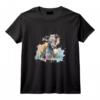 Aquarelle Colorée pour Lévrier Italien T-Shirt - Motif Pop Art Original pour Amoureux de Chiens