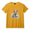 Aquarelle Colorée pour Lévrier Italien T-Shirt - Motif Pop Art Original pour Amoureux de Chiens