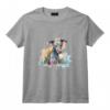 Aquarelle Colorée pour Lévrier Italien T-Shirt - Motif Pop Art Original pour Amoureux de Chiens