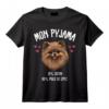 Spitz Nain Cadeau Humour Pyjama Chien Loulou De Poméranie T-Shirt - Idée Originale pour les Amoureux des Chiens et Propriétaires de Spitz