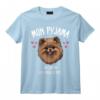 Spitz Nain Cadeau Humour Pyjama Chien Loulou De Poméranie T-Shirt - Idée Originale pour les Amoureux des Chiens et Propriétaires de Spitz