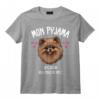 Spitz Nain Cadeau Humour Pyjama Chien Loulou De Poméranie T-Shirt - Idée Originale pour les Amoureux des Chiens et Propriétaires de Spitz