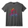 Cyclisme BMX Animal Chat Coloré Cycliste Drôle Cadeau Vélo T-Shirt - Design Cool pour Amateurs de Sport et Cadeau de Noël