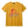 Cyclisme BMX Animal Chat Coloré Cycliste Drôle Cadeau Vélo T-Shirt - Design Cool pour Amateurs de Sport et Cadeau de Noël
