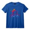 Cyclisme BMX Animal Chat Coloré Cycliste Drôle Cadeau Vélo T-Shirt - Design Cool pour Amateurs de Sport et Cadeau de Noël