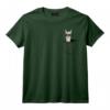 Alpaga Hipster avec Lunettes de Soleil | Lama dans le Sac T-Shirt - Art Funky pour les Fans d'Alpagas et Lamas