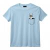 Alpaga Hipster avec Lunettes de Soleil | Lama dans le Sac T-Shirt - Art Funky pour les Fans d'Alpagas et Lamas