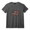 Vintage Grizzly Bear Paw Drapeau Américain Forêt Arbres Nature Débardeur - Design Unique et Créatif pour les Amateurs de la Nature