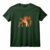 Motif Animalier Silhouette Éléphant | Safari T-Shirt - Idée Cadeau Original pour Anniversaire ou Noël