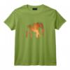 Motif Animalier Silhouette Éléphant | Safari T-Shirt - Idée Cadeau Original pour Anniversaire ou Noël