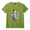 HapBird de la Couronne pour les Fans de Lion T-Shirt - Cadeau Unique pour Amateurs de Félins - Idée de Cadeau Original pour Anniversaire, Noël, et Fête des Pères