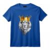HapBird de la Couronne pour les Fans de Lion T-Shirt - Cadeau Unique pour Amateurs de Félins - Idée de Cadeau Original pour Anniversaire, Noël, et Fête des Pères