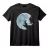 Full Moon Lapin Oreilles de lapin de Pâques Chasse aux œufs Animal propriétaire T-Shirt - Design Original pour Amateurs de Lapins et Fête de Pâques