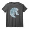 Full Moon Lapin Oreilles de lapin de Pâques Chasse aux œufs Animal propriétaire T-Shirt - Design Original pour Amateurs de Lapins et Fête de Pâques