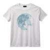 Full Moon Lapin Oreilles de lapin de Pâques Chasse aux œufs Animal propriétaire T-Shirt - Design Original pour Amateurs de Lapins et Fête de Pâques