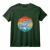 Baleines à Bosse au Coucher du Soleil Rétro Débardeur - Design Vintage pour les Amoureux des Baleines et Plongeurs