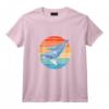 Baleines à Bosse au Coucher du Soleil Rétro Débardeur - Design Vintage pour les Amoureux des Baleines et Plongeurs