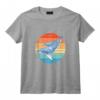 Baleines à Bosse au Coucher du Soleil Rétro Débardeur - Design Vintage pour les Amoureux des Baleines et Plongeurs