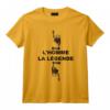 L'Homme La Légende Humour Fun T-Shirt - Coupe Classique et Léger