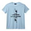 L'Homme La Légende Humour Fun T-Shirt - Coupe Classique et Léger