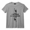 L'Homme La Légende Humour Fun T-Shirt - Coupe Classique et Léger