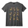 Girafe du Yoga T-Shirt - Animal Mignon du Yoga pour Amoureux des Animaux et Fans de Yoga