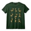 Girafe du Yoga T-Shirt - Animal Mignon du Yoga pour Amoureux des Animaux et Fans de Yoga