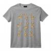 Girafe du Yoga T-Shirt - Animal Mignon du Yoga pour Amoureux des Animaux et Fans de Yoga
