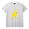 Don't Duck With Me drôle de canard en caoutchouc jaune T-Shirt - Idée Cadeau Originale pour Anniversaire ou Noël