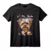 Mon Chien Yorkie est Mon Enfant Préféré T-Shirt - Cadeau Unique pour les Amoureux des Chiens et Propriétaires de Yorkshire