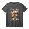 Mon Chien Yorkie est Mon Enfant Préféré T-Shirt - Cadeau Unique pour les Amoureux des Chiens et Propriétaires de Yorkshire