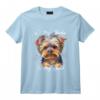 Mon Chien Yorkie est Mon Enfant Préféré T-Shirt - Cadeau Unique pour les Amoureux des Chiens et Propriétaires de Yorkshire