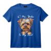 Mon Chien Yorkie est Mon Enfant Préféré T-Shirt - Cadeau Unique pour les Amoureux des Chiens et Propriétaires de Yorkshire