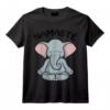 Tee Shirt Éléphant Yoga Femme Fille Yogiste Namasté - Design Spirituel pour les Passionnées de Yoga et d'Éléphants
