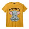 Tee Shirt Éléphant Yoga Femme Fille Yogiste Namasté - Design Spirituel pour les Passionnées de Yoga et d'Éléphants