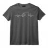 T-shirt Save the Rhino Day Heartbeat Cadeau de soutien pour la faune sauvage - Sensibilisation aux Rhinocéros et Animaux Sauvages