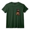 Cadeaux pour Amoureux des Chiens Rottweiler dans la Poche T-Shirt - Vêtement Stylish pour Propriétaires de Chiens - Idéal pour Anniversaire, Noël, et Plus
