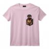 Cadeaux pour Amoureux des Chiens Rottweiler dans la Poche T-Shirt - Vêtement Stylish pour Propriétaires de Chiens - Idéal pour Anniversaire, Noël, et Plus