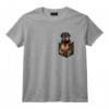 Cadeaux pour Amoureux des Chiens Rottweiler dans la Poche T-Shirt - Vêtement Stylish pour Propriétaires de Chiens - Idéal pour Anniversaire, Noël, et Plus