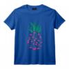 Ananas Flamant Mignon Fun Été Fruit Animal Imprimé T-Shirt - Style Estival Original avec Touche Tropicale