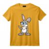Lapin de Pâques Peace Hipster Kawaii Joyeuses Pâques T-Shirt - Design Original pour Chasse aux Œufs en Famille