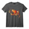 Poisson Squelette Pêche à l'Hameçon - Orange T-Shirt pour Pêcheurs Chanceux - Idéal pour Papa, Fils ou Grand-Père