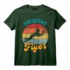 Frequent Flyer Volleyball Player Women Men Beach Volleyball T-Shirt - Funny Design for Volleyball Moms and Players