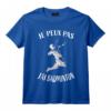 MAILLOT BADMINTON - JE PEUX PAS J'AI BADMINTON - T-Shirt Cool pour Amateurs et Enfants - Idée Cadeau Noël ou Anniversaire